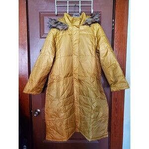 Anthony Richards Womens Full Length Puffer Coat Plus Size 1X